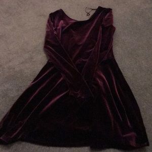 velvet dress